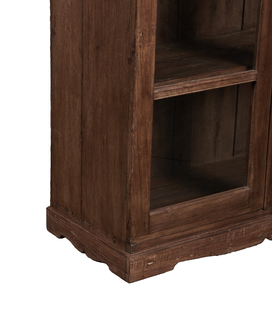 Vintage Wood Cabinet - Natural from India made of Wood