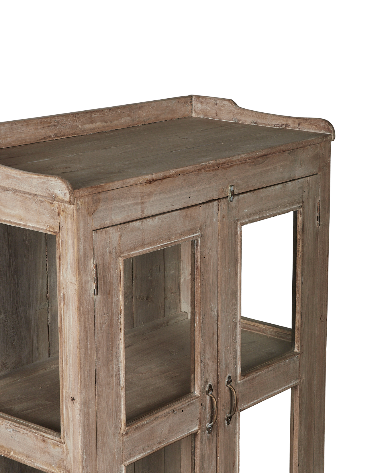 Vintage Wood Cabinet - Bleached from India made of Wood