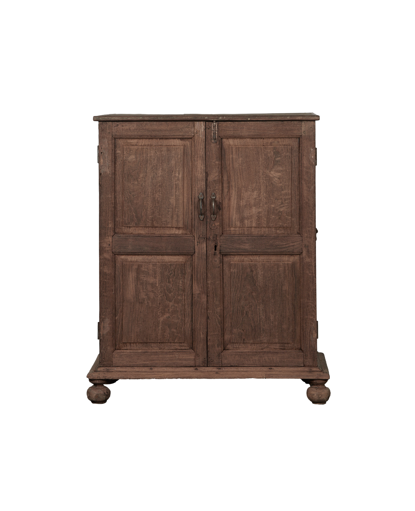 Vintage Wood Cabinet - Natural from India made of Wood