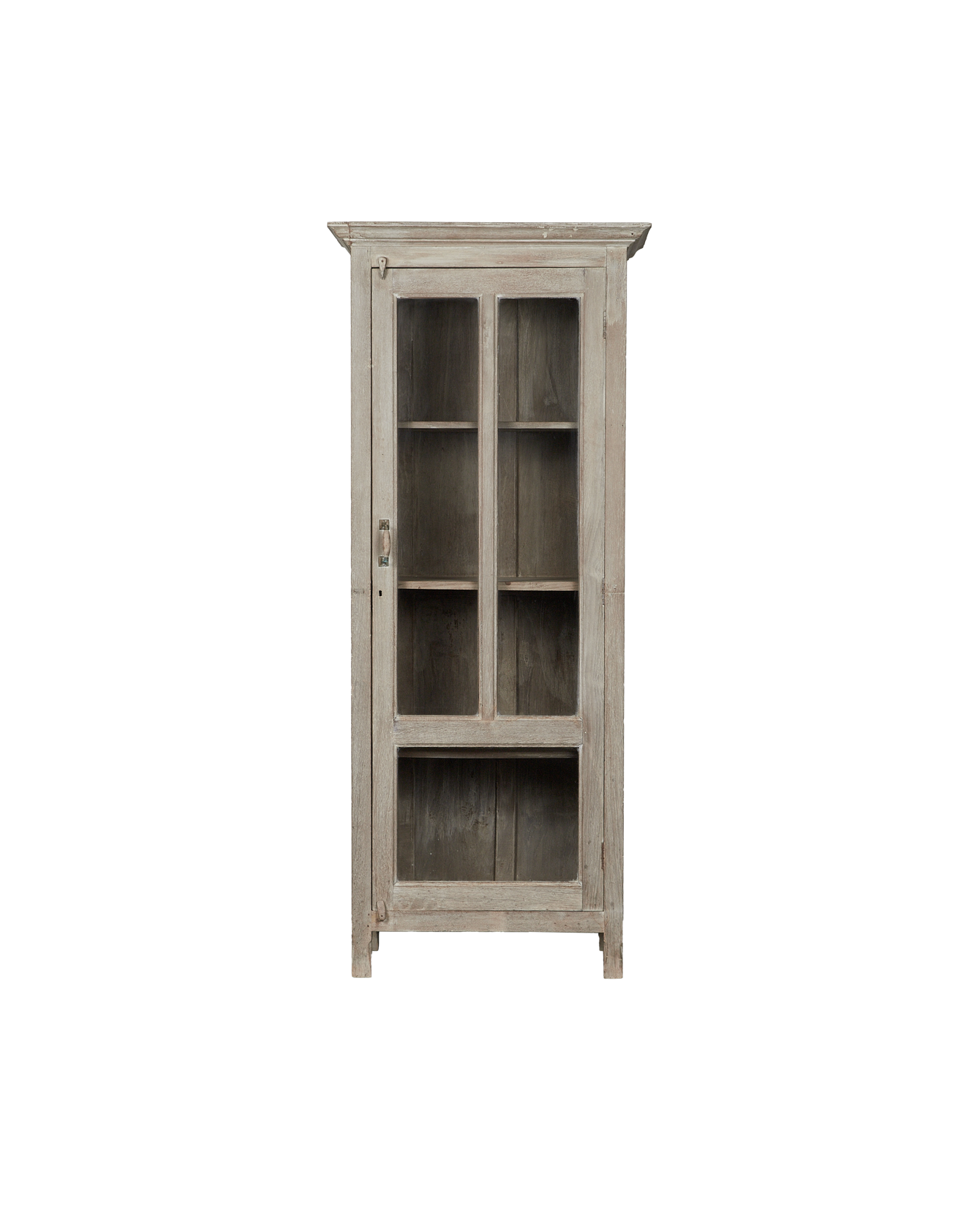 Vintage Wood Cabinet - Bleached from India made of Wood