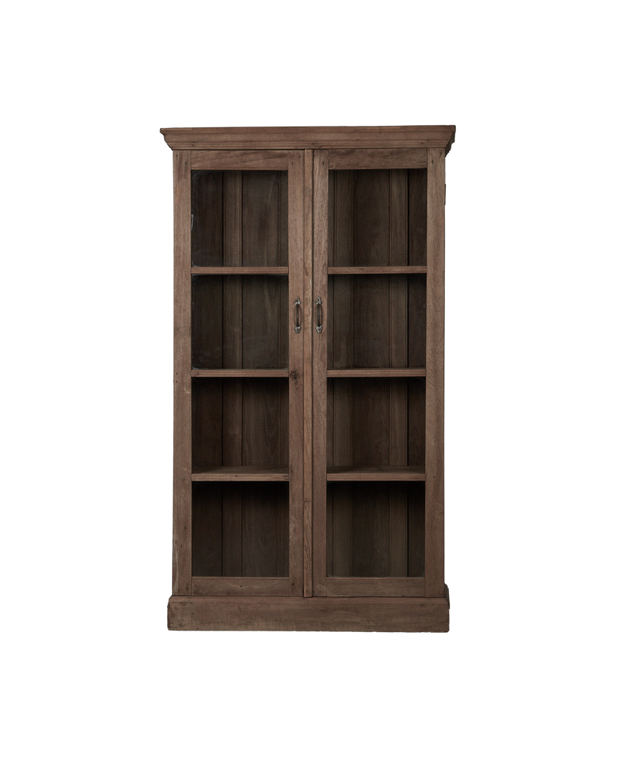 Vintage Wood Cabinet - Natural from India made of Wood