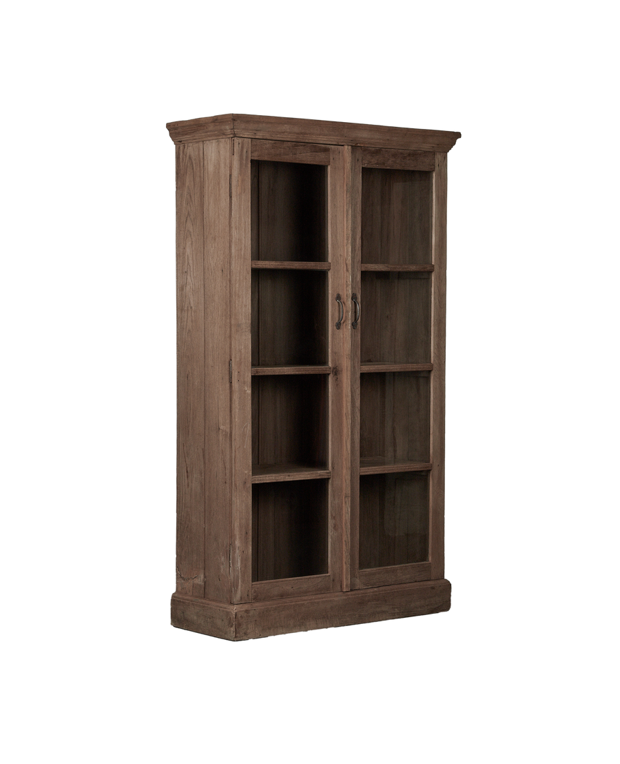 Vintage Wood Cabinet - Natural from India made of Wood