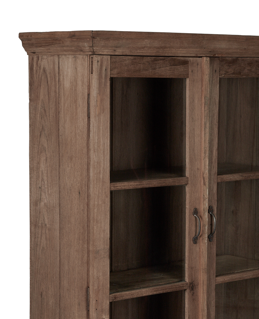 Vintage Wood Cabinet - Natural from India made of Wood