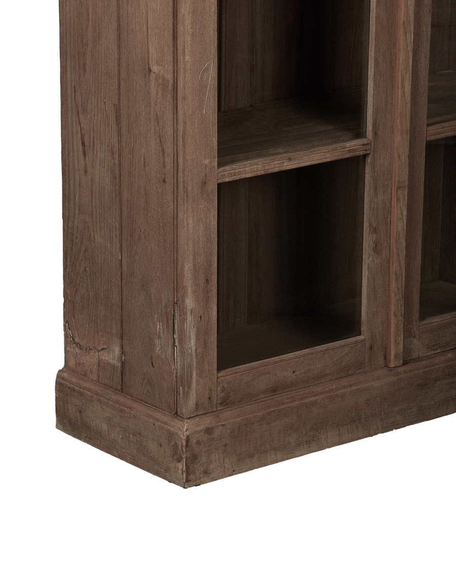 Vintage Wood Cabinet - Natural from India made of Wood