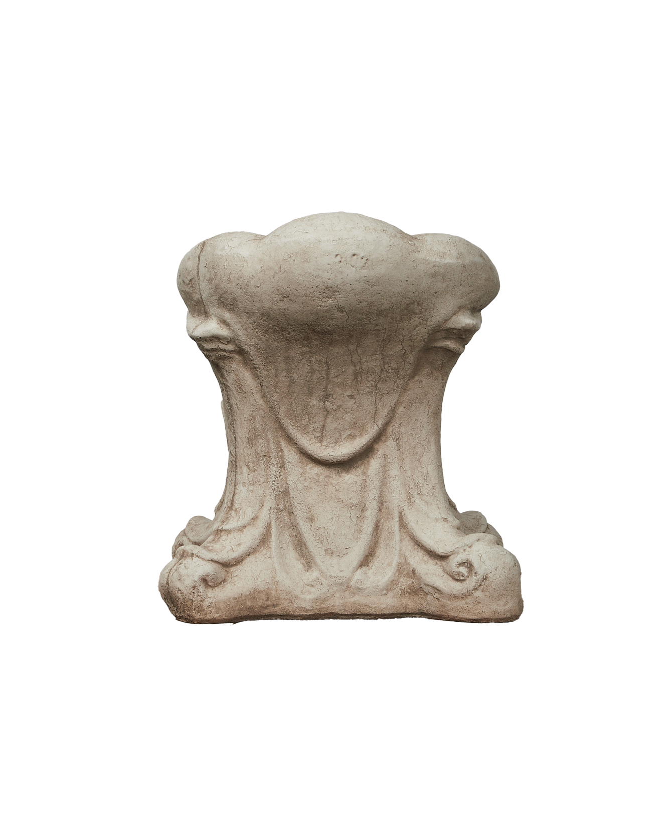 Reproduction Cast Garden Stool from Domestic made of Cement