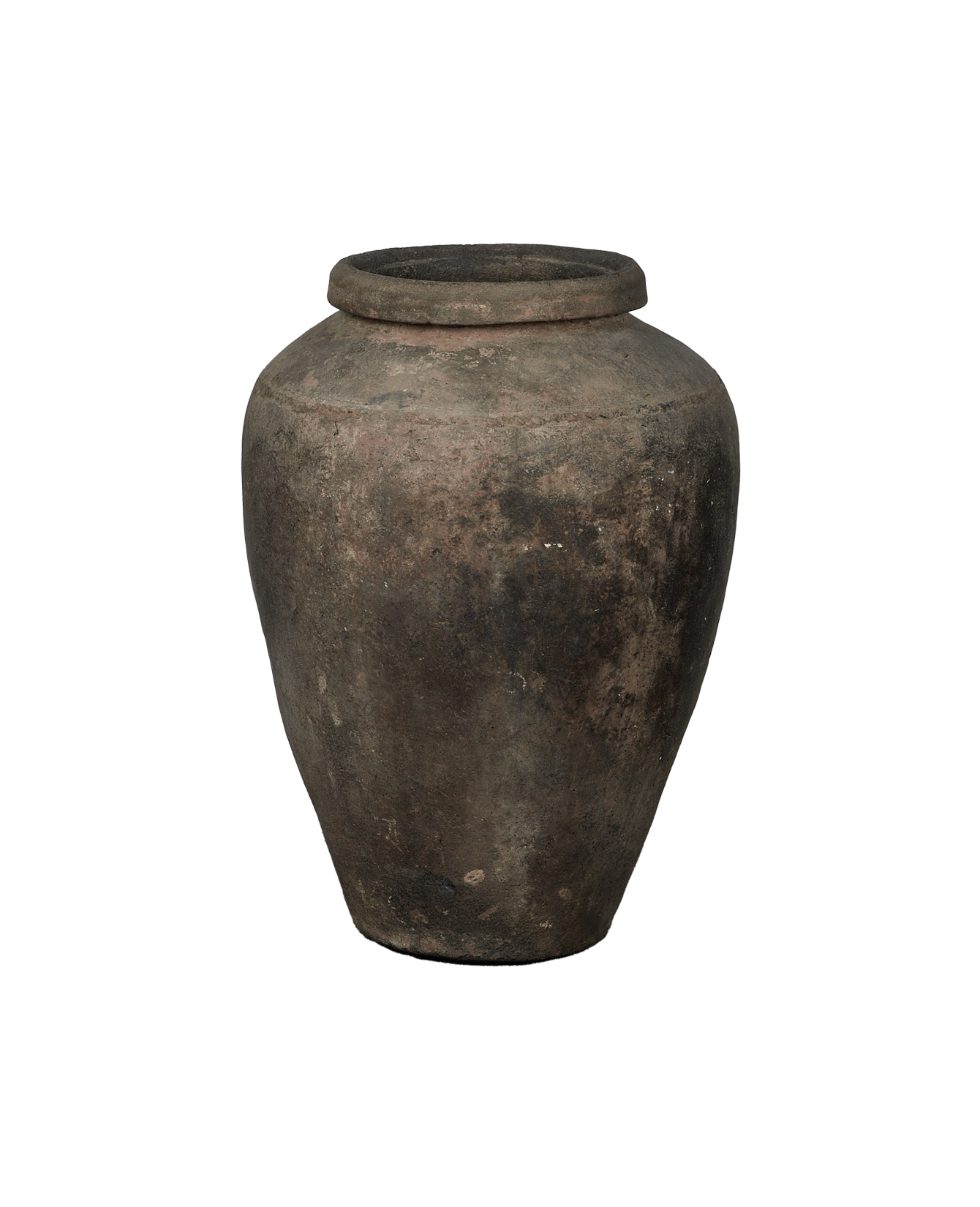 Vintage Grain Pot from India made of Ceramic
