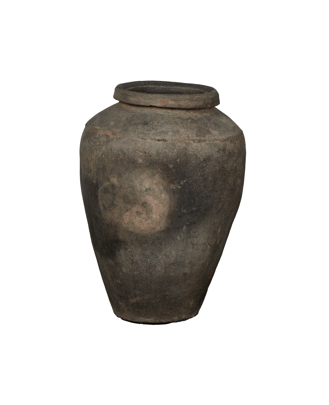 Vintage Grain Pot from India made of Ceramic
