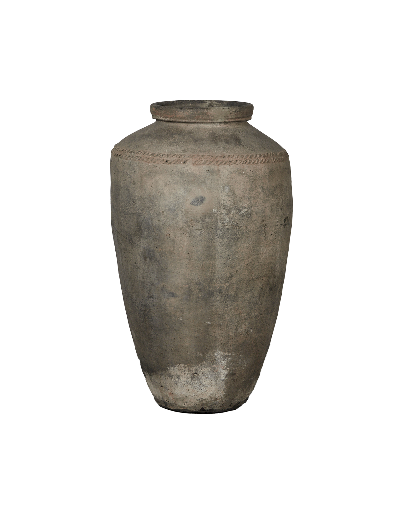 Vintage Grain Pot from India made of Ceramic