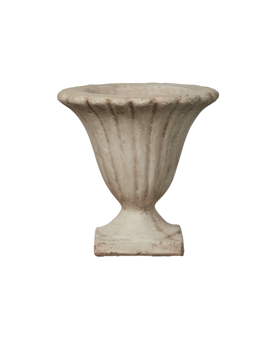 Reproduction Cast Tulip Vase from Domestic made of Cement