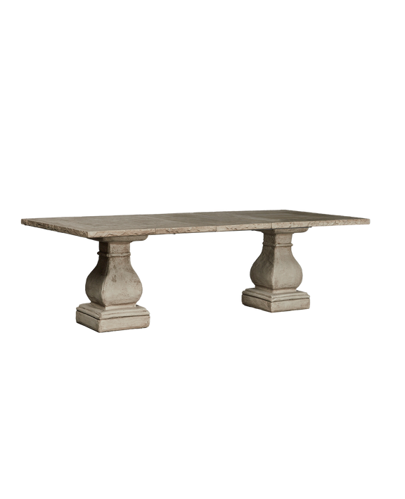Cast Rectangle Dining Table - Hewn Edge