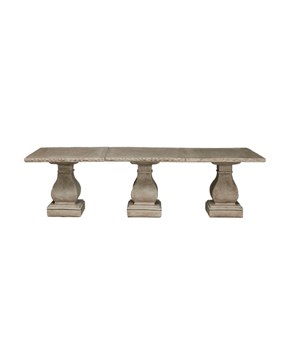Cast Rectangle Dining Table - Hewn Edge