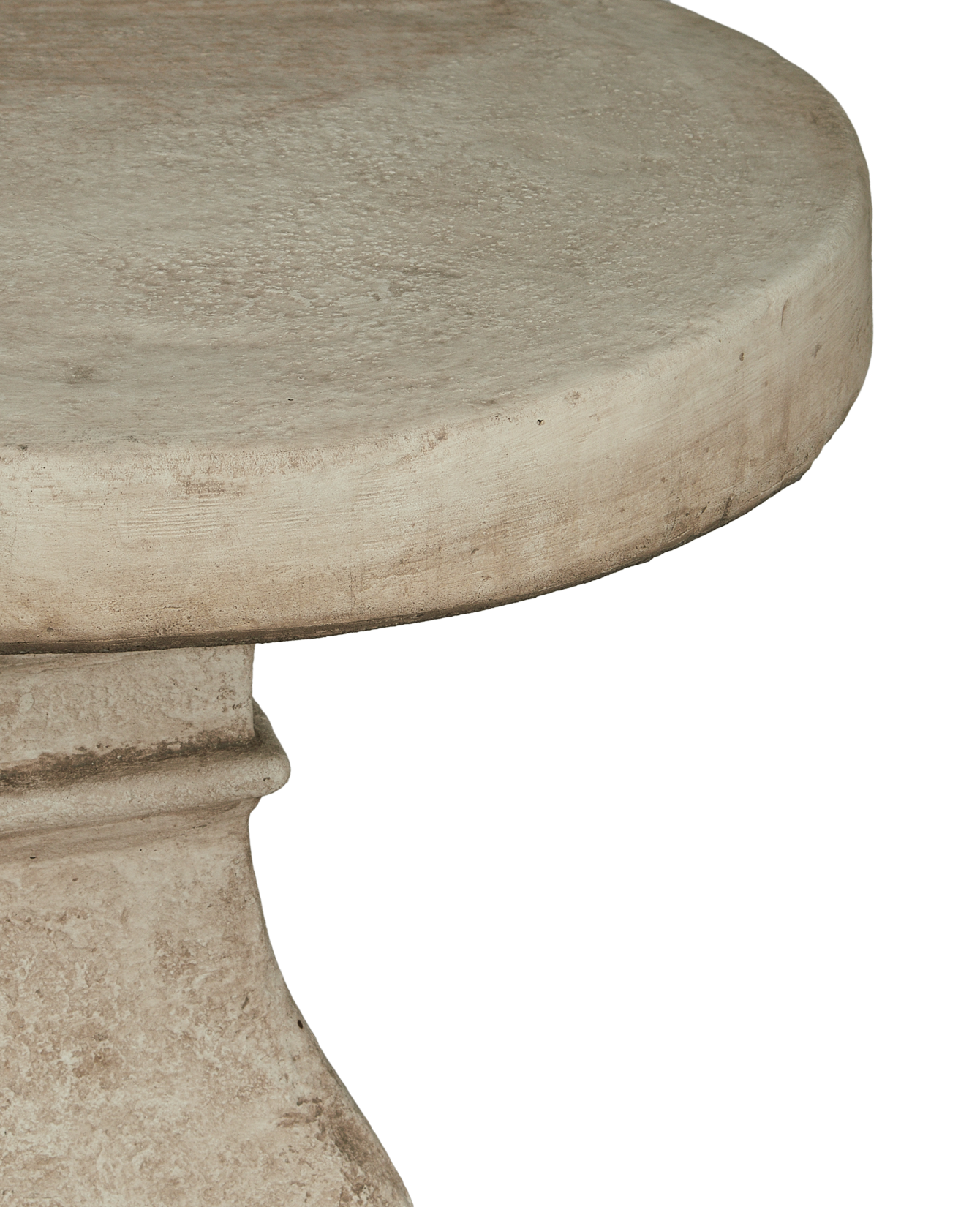 Reproduction Cast Side Table from Domestic made of Cement