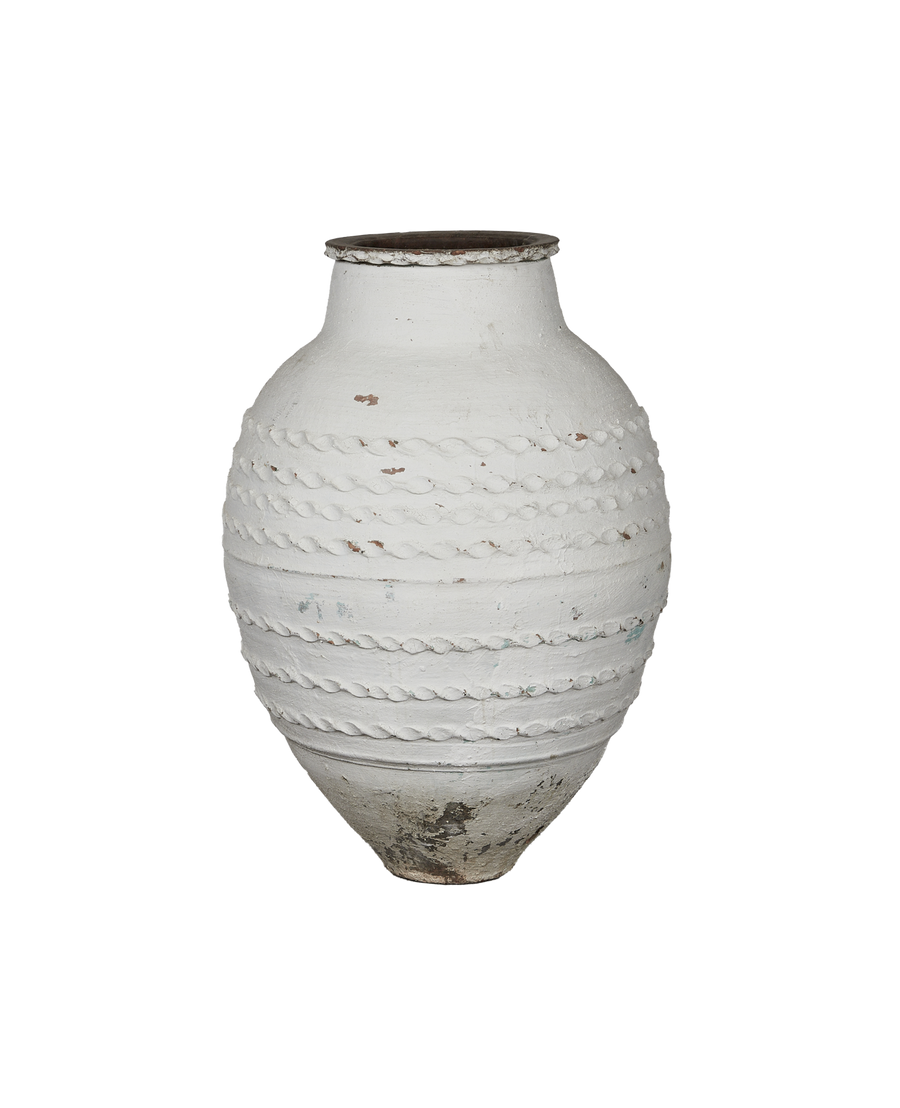 Antique Olive Jar from Turkey made of Ceramic