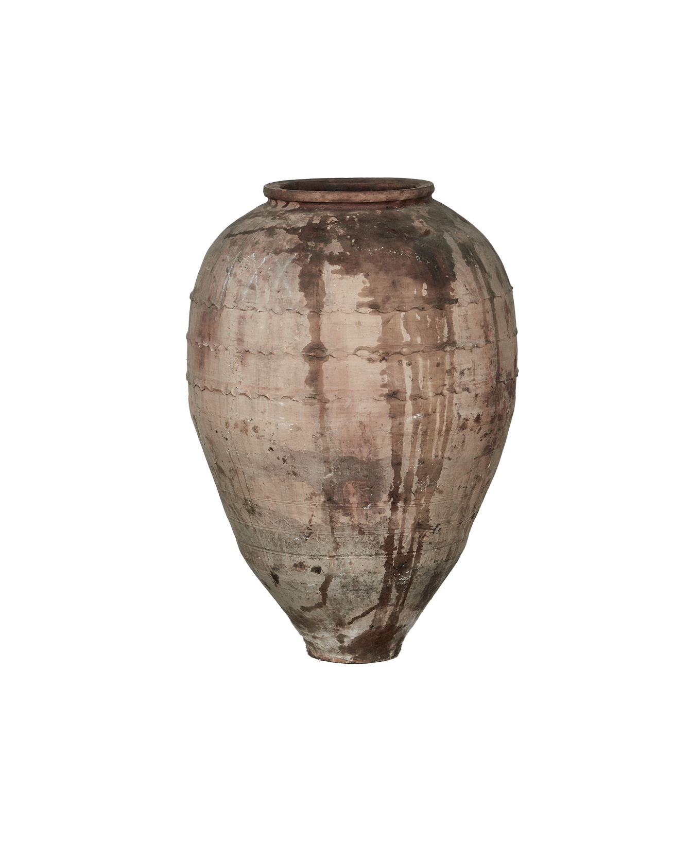 Antique Olive Jar from Turkey made of Ceramic