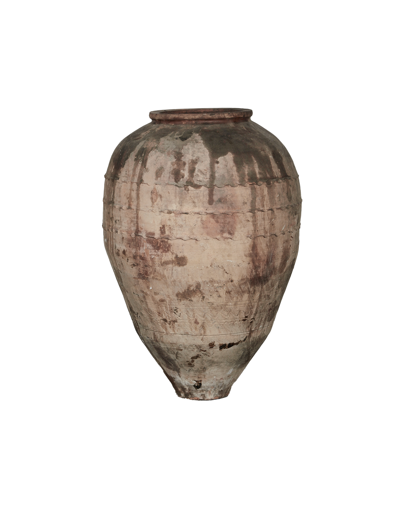 Antique Olive Jar from Turkey made of Ceramic