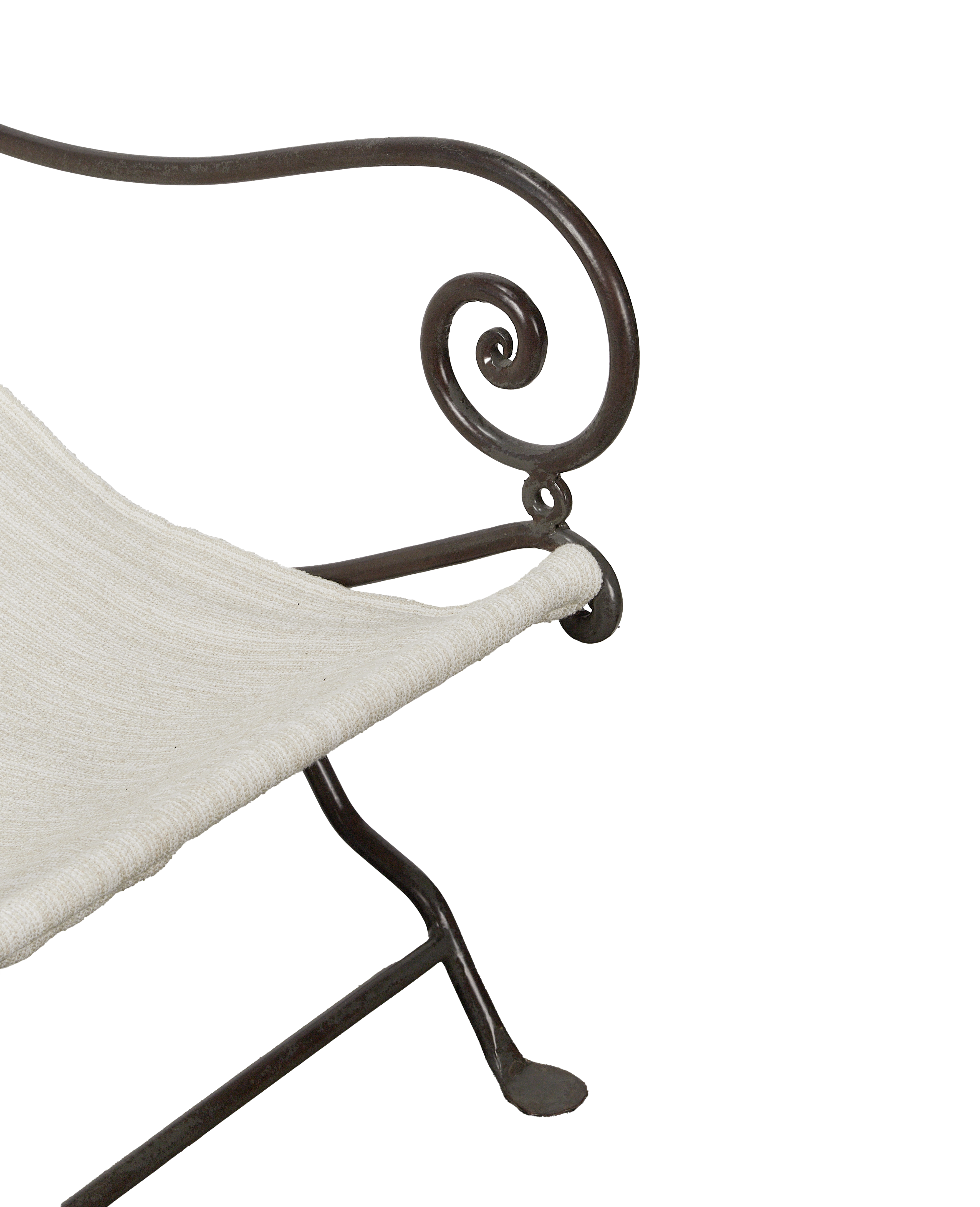 Evermore Sling-Back Chair - Creme