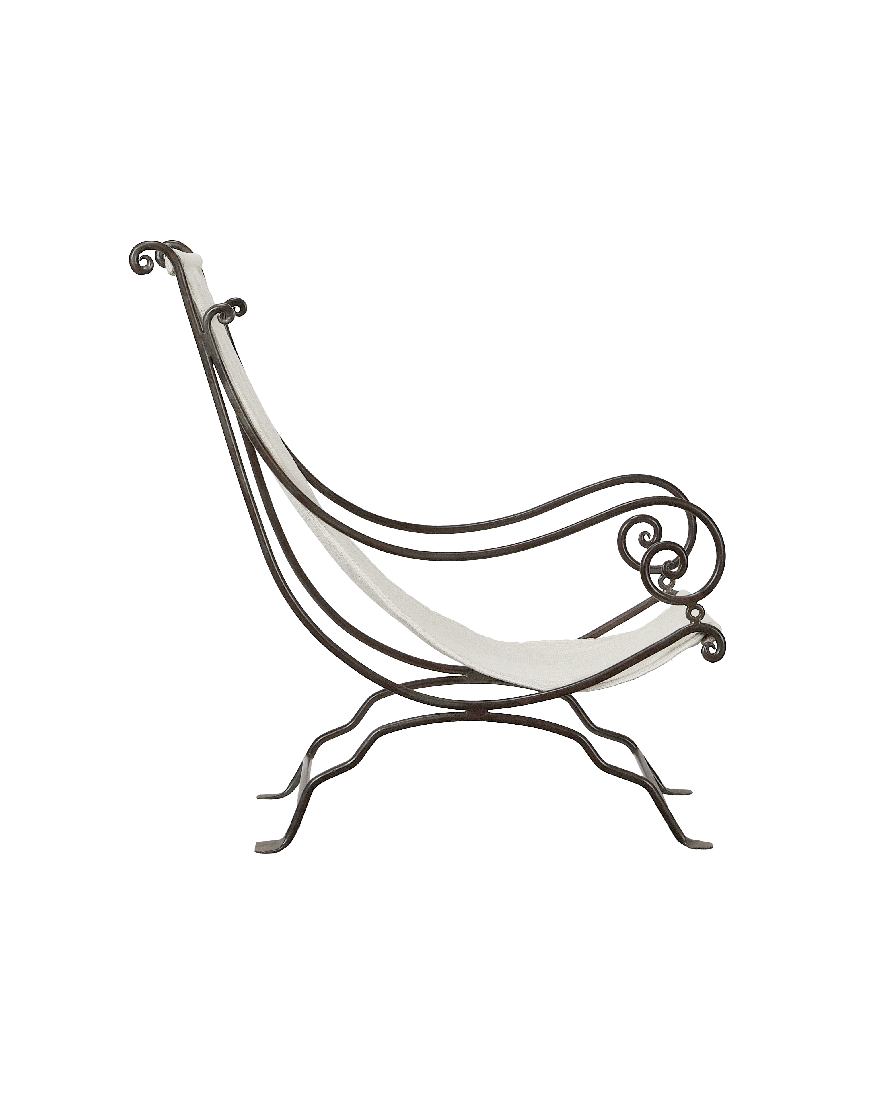 Evermore Sling-Back Chair - Creme
