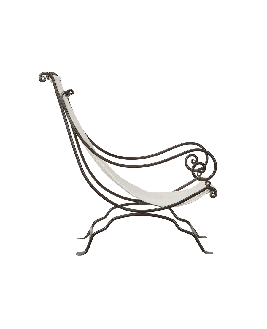 Evermore Sling-Back Chair - Creme