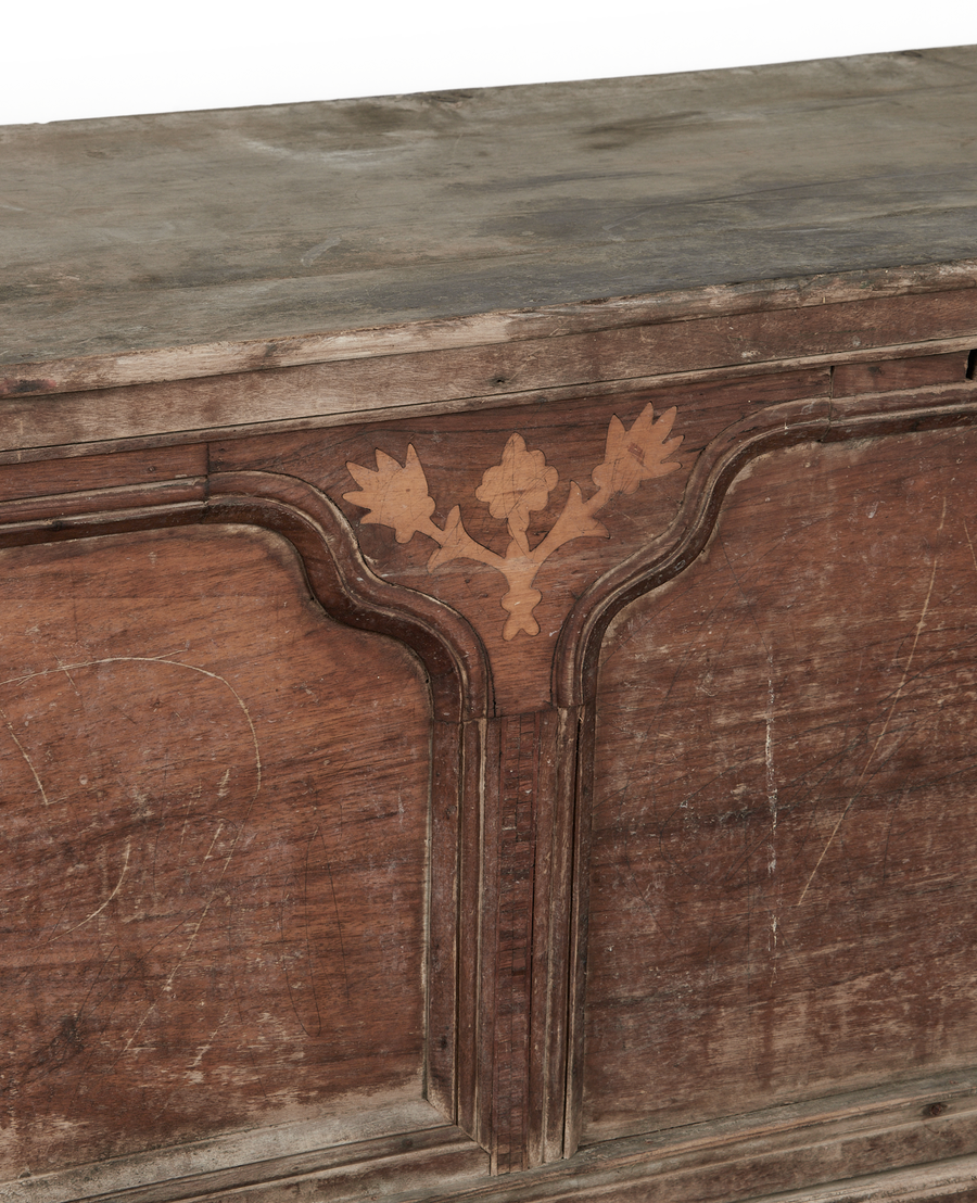Antique Wood Chest from Turkey made of Wood