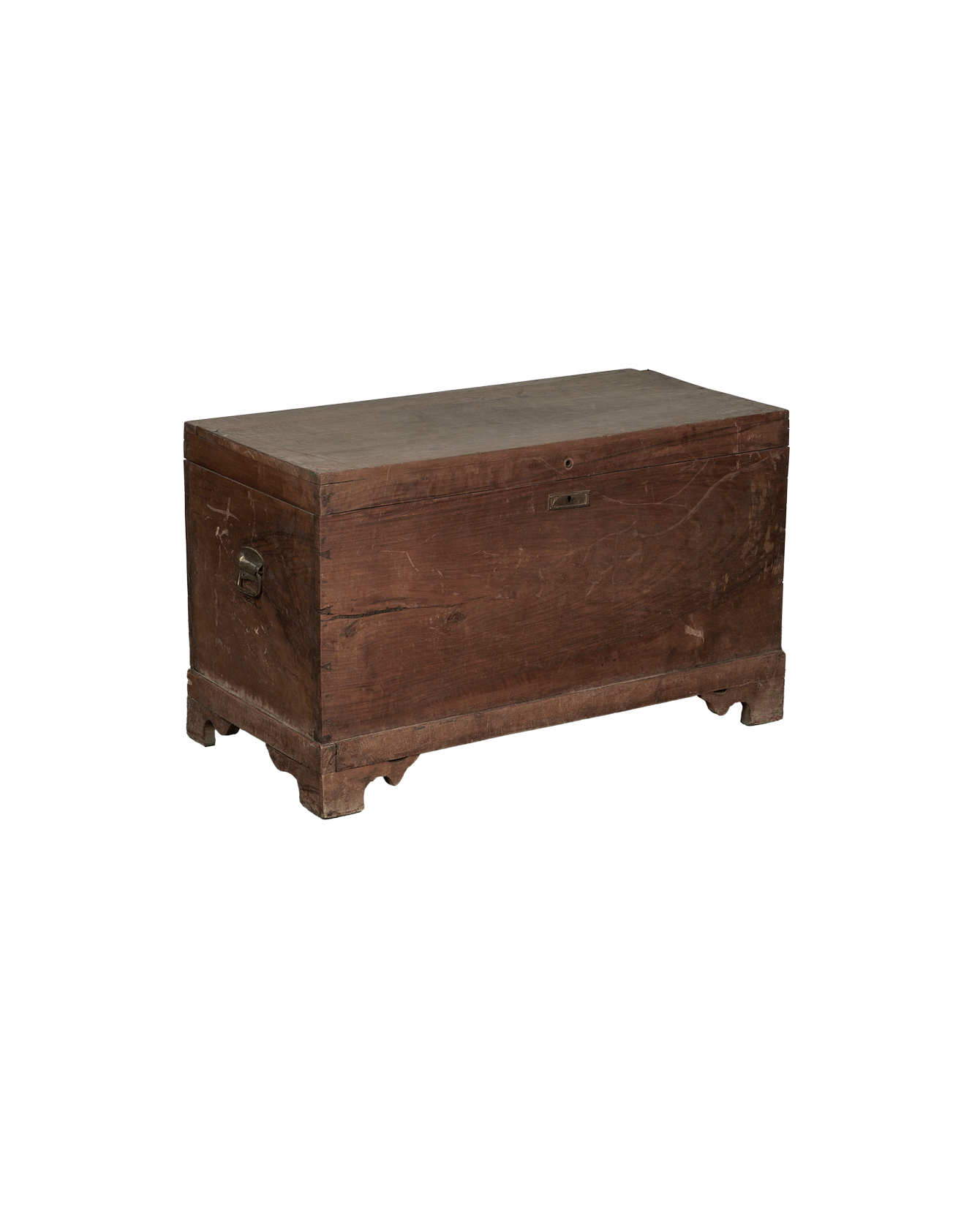 Antique Wood Chest from Turkey made of Wood