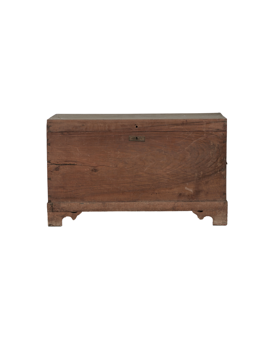 Antique Wood Chest from Turkey made of Wood