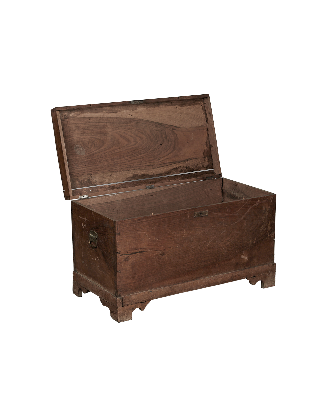 Antique Wood Chest from Turkey made of Wood