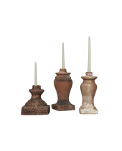 Candle Votive Column - Hourglass