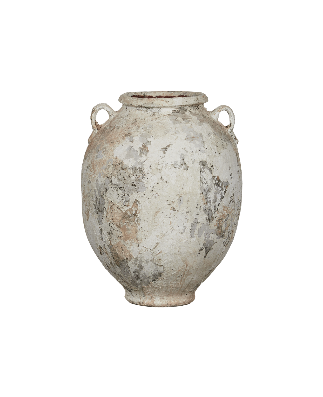 Antique Elios Jar - 2 Handle from Greece made of Ceramic