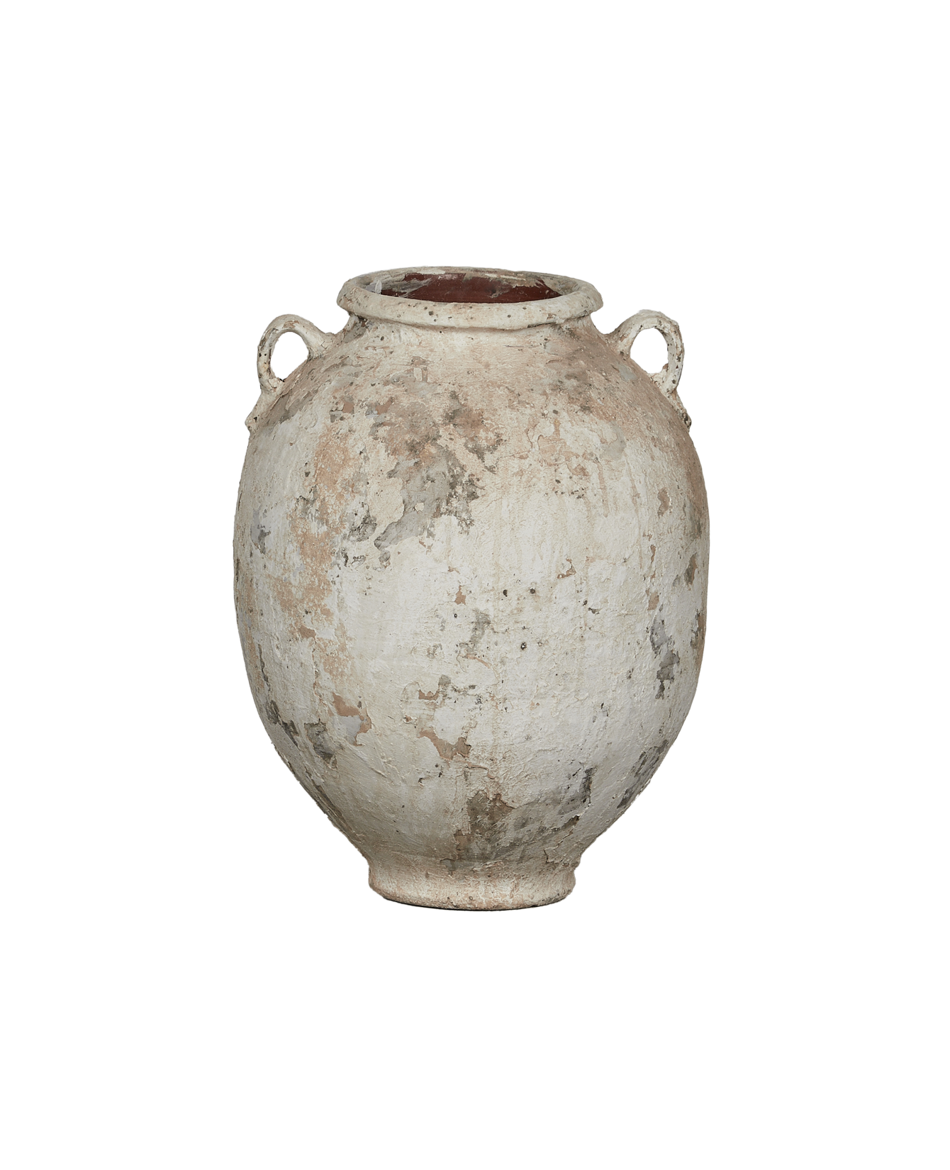 Antique Elios Jar - 2 Handle from Greece made of Ceramic