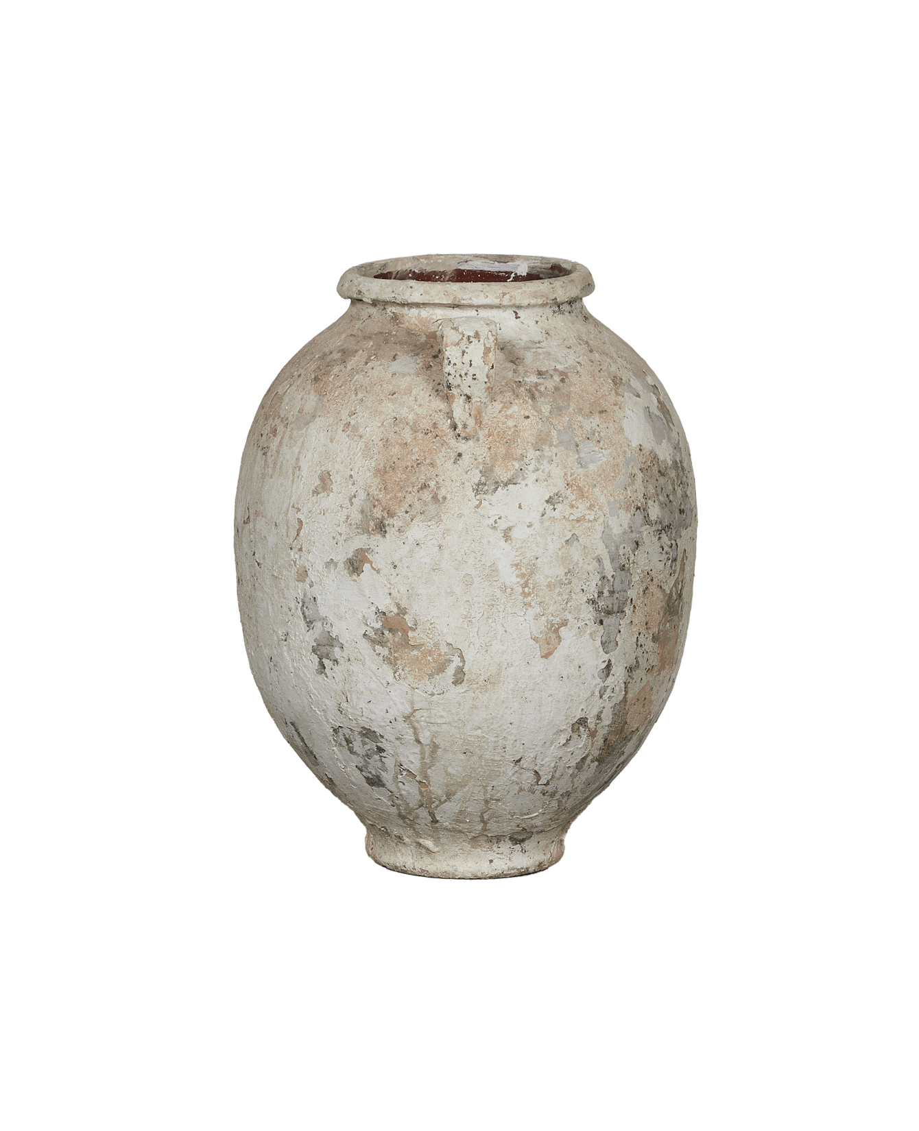 Antique Elios Jar - 2 Handle from Greece made of Ceramic
