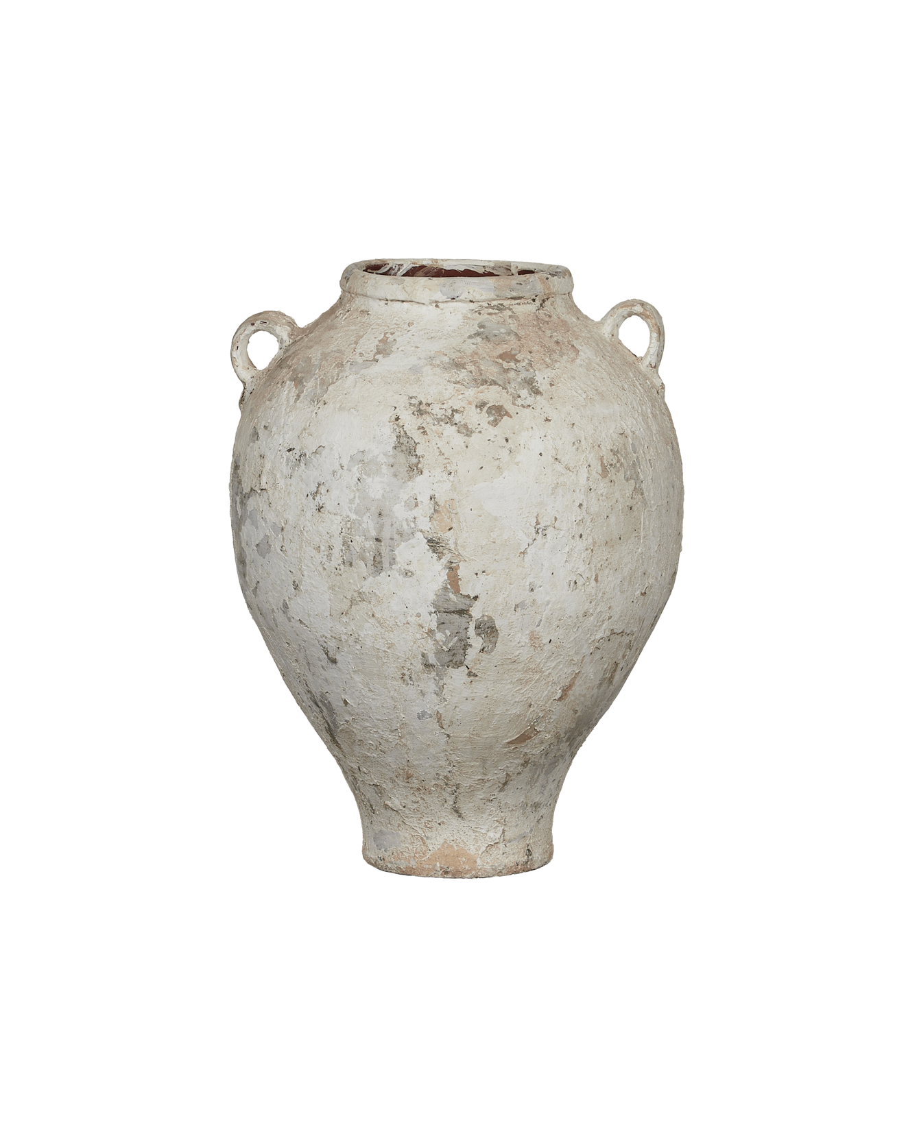 Antique Elios Jar - 2 Handle from Greece made of Ceramic