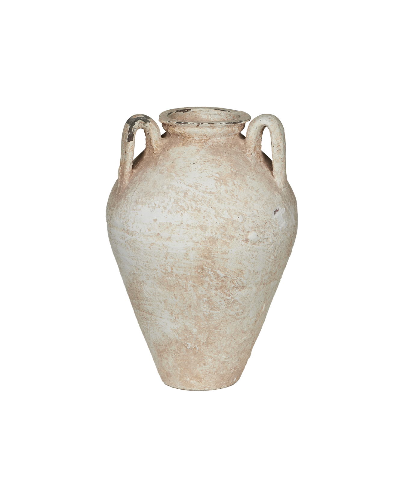 Antique Elios Jar - 2 Handle from Greece made of Ceramic