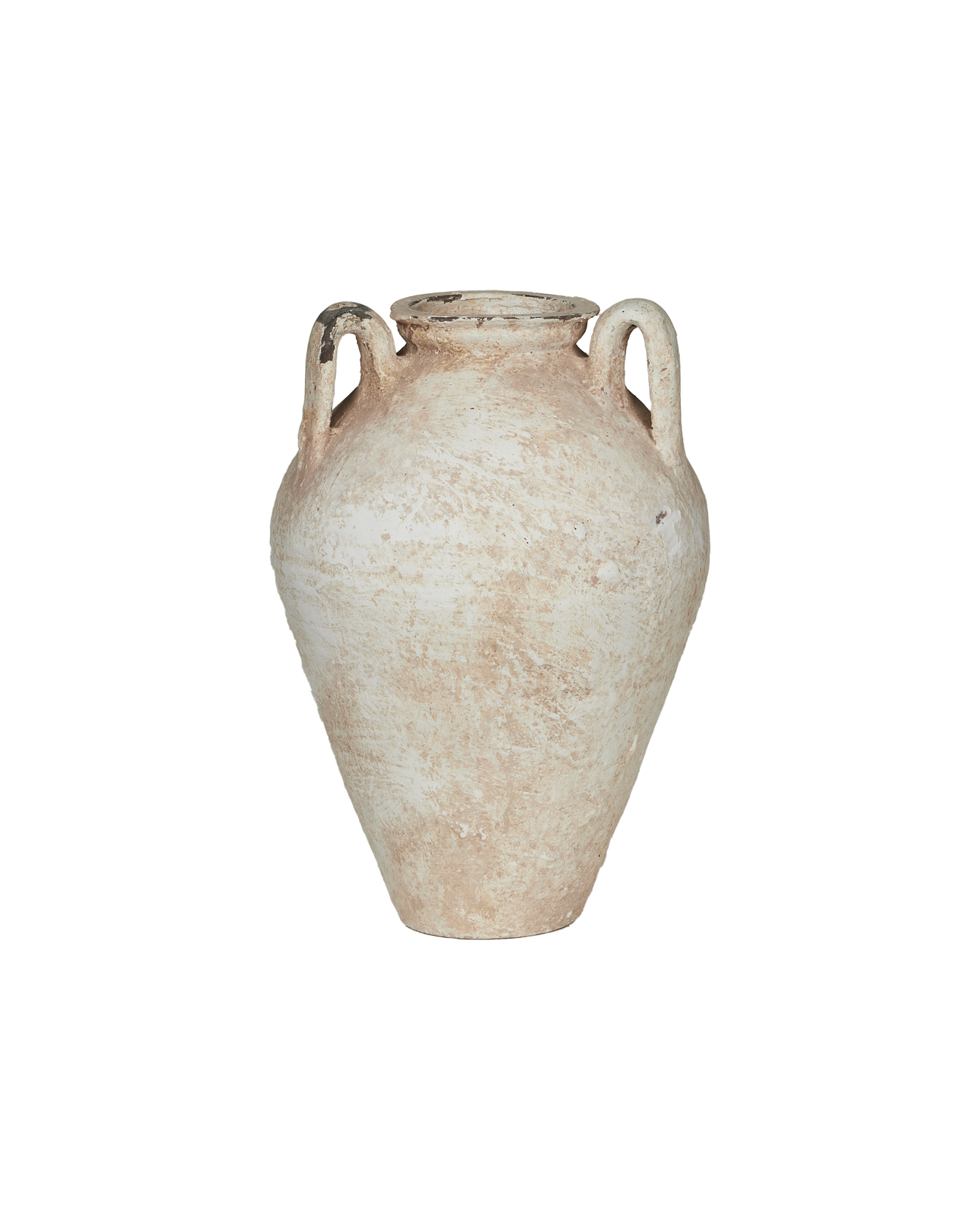Antique Elios Jar - 2 Handle from Greece made of Ceramic