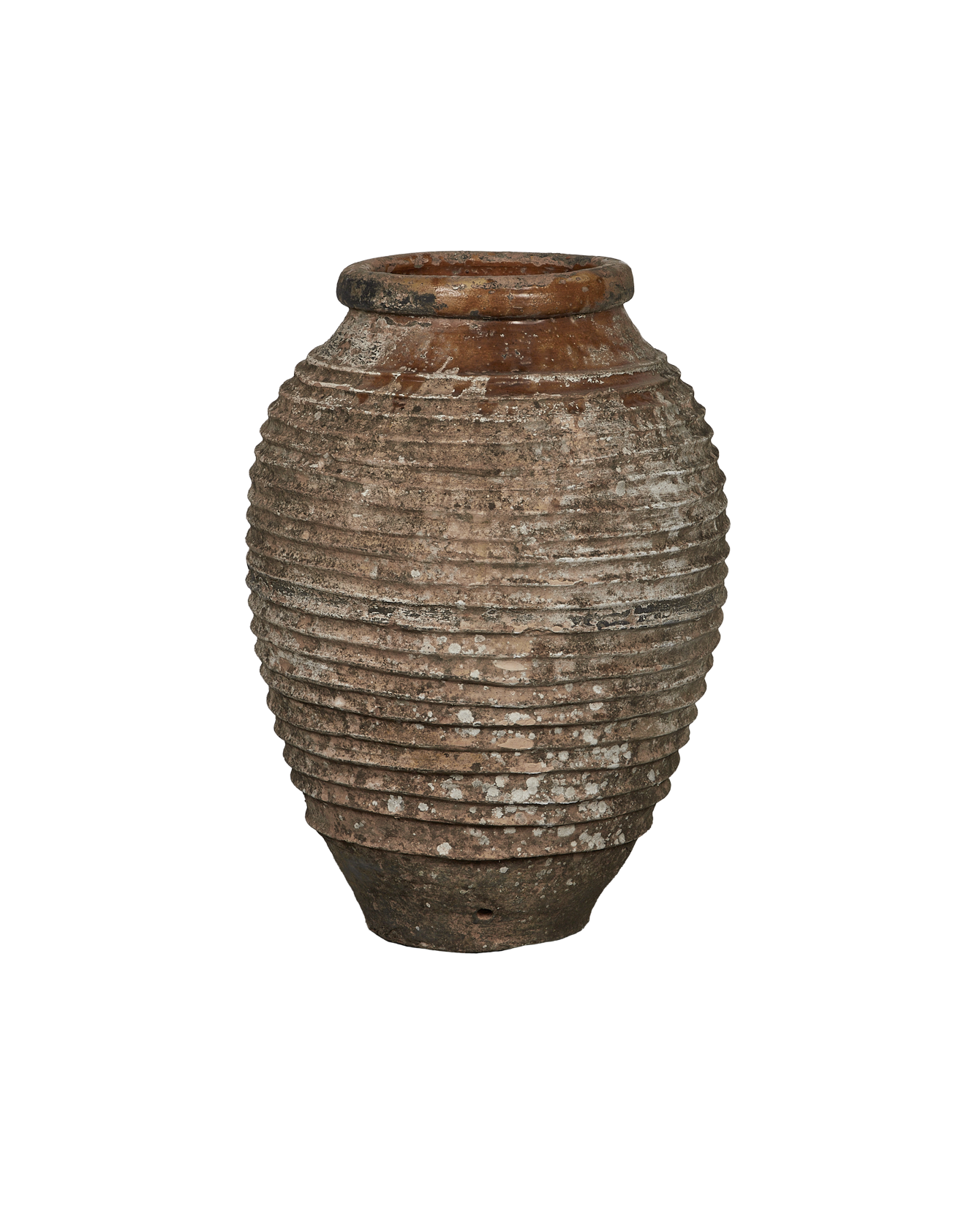 Antique Ring Pot from Greece made of Ceramic