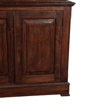 Wood Cabinet - Paisley Backing