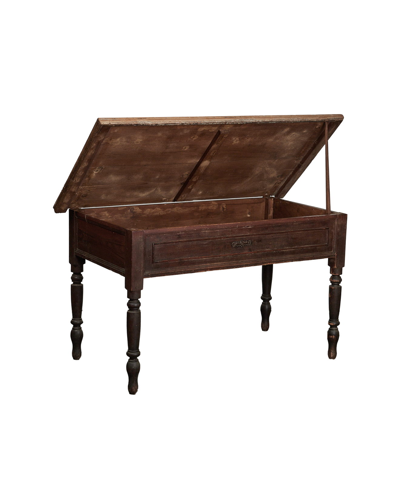 Vintage Wood Desk - Lift Top from Italy made of Wood