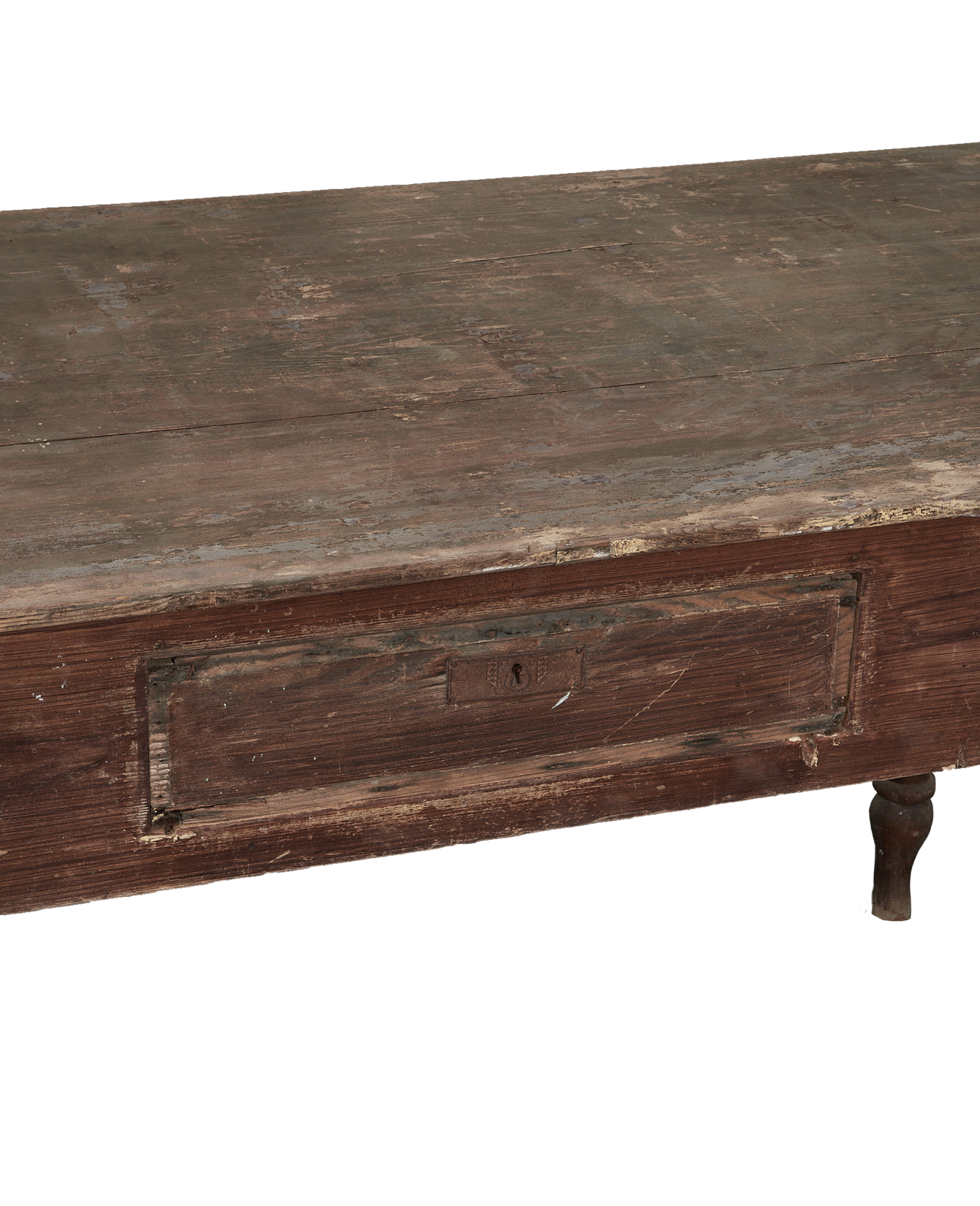 Vintage Wood Desk from Italy made of Wood