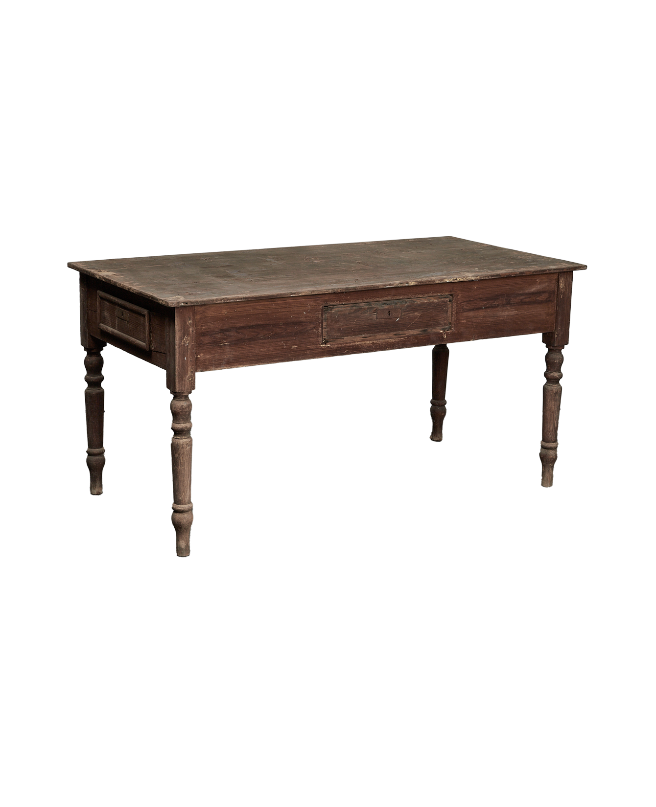 Vintage Wood Desk from Italy made of Wood