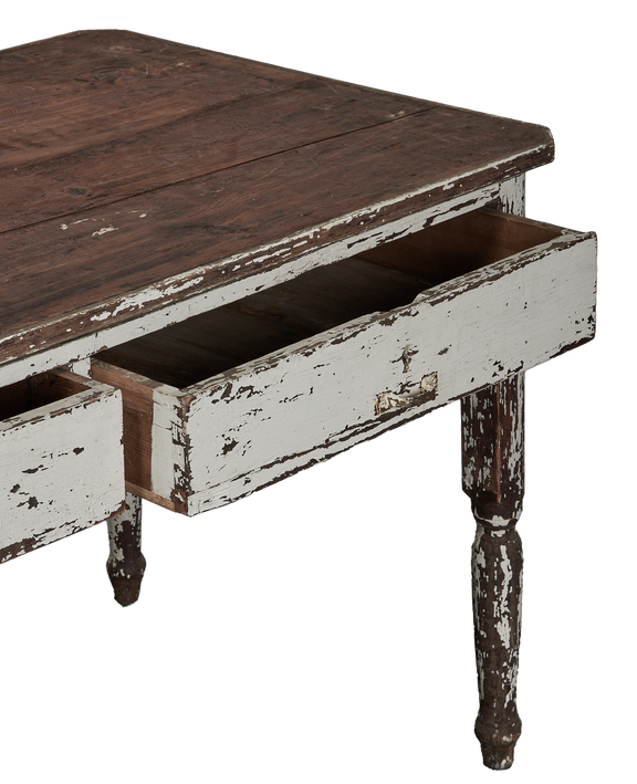 Painted Wood Desk