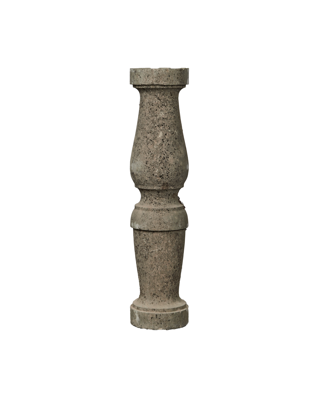 Vintage Decorative Baluster Plinthe - Round from Italy made of Stone
