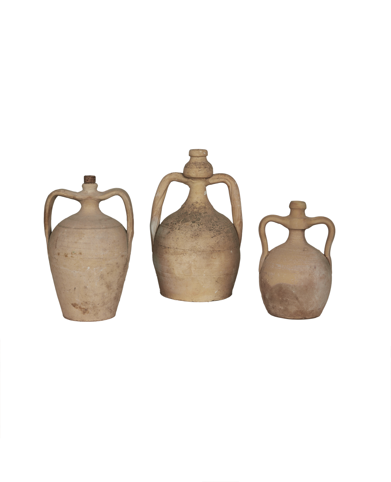 Antique Sicilian Wine Jug from Italy made of Ceramic