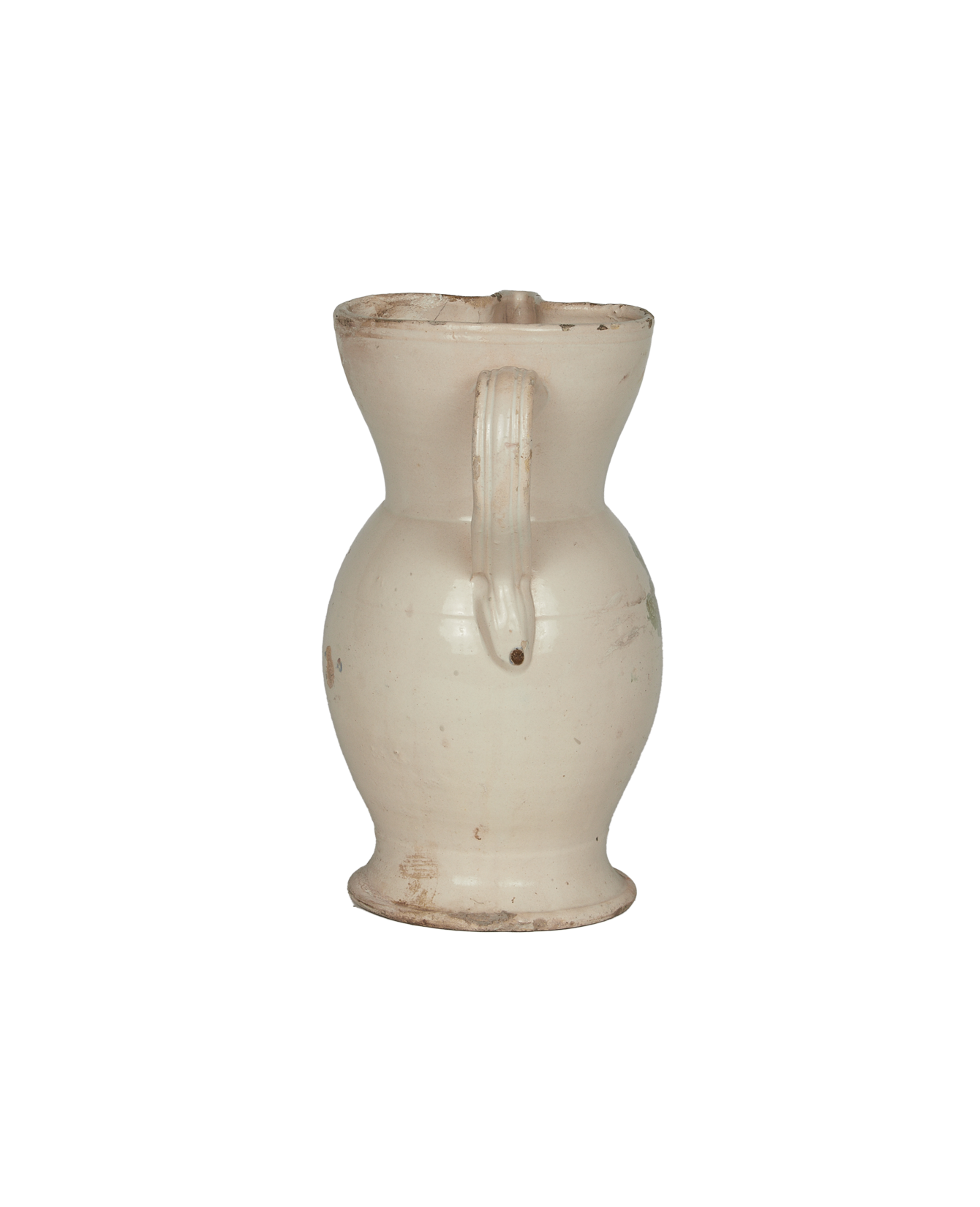 Antique Puglia Pitcher - Hand Painted from Italy made of Ceramic