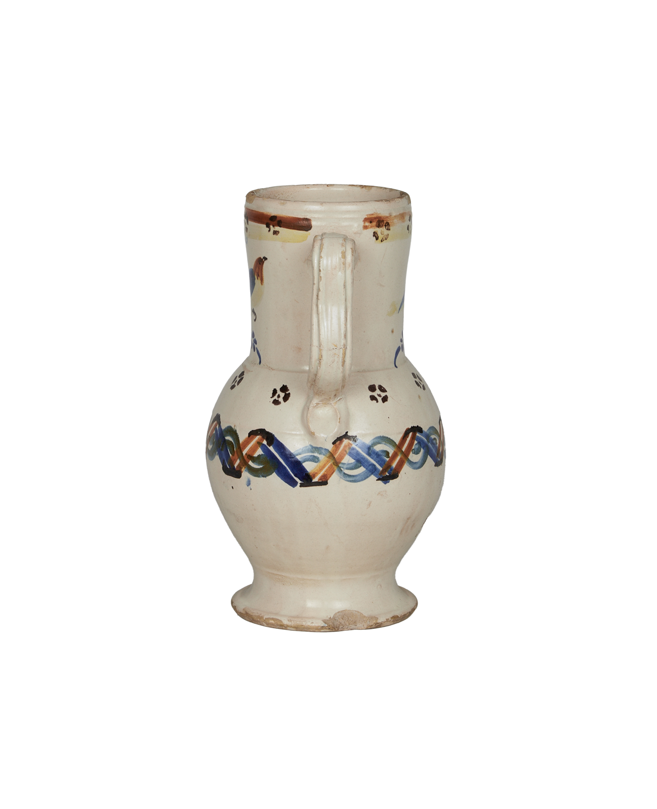 Antique Puglia Vase - Hand Painted from Italy made of Ceramic