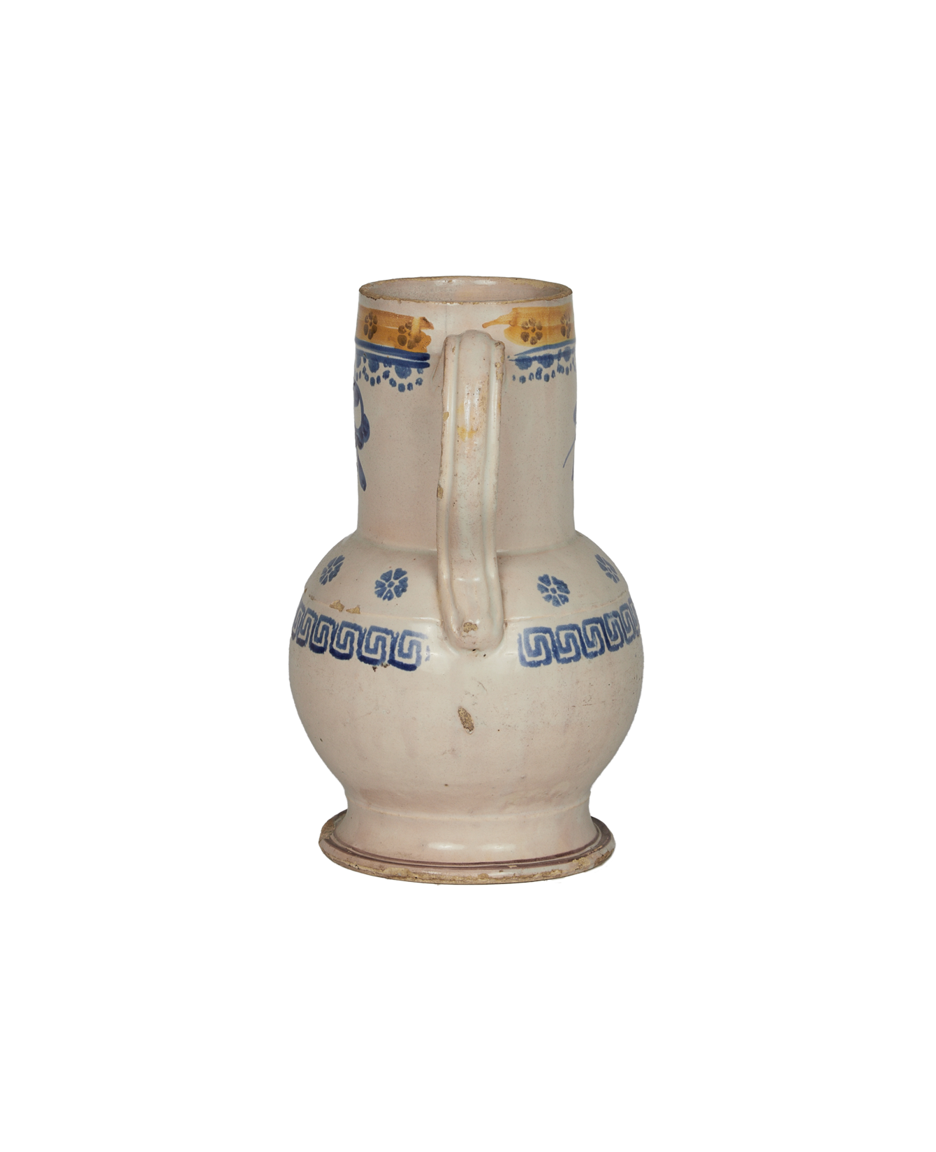 Antique Puglia Vase - Hand Painted from Italy made of Ceramic