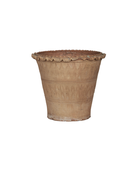 Scalloped Fiore Pot