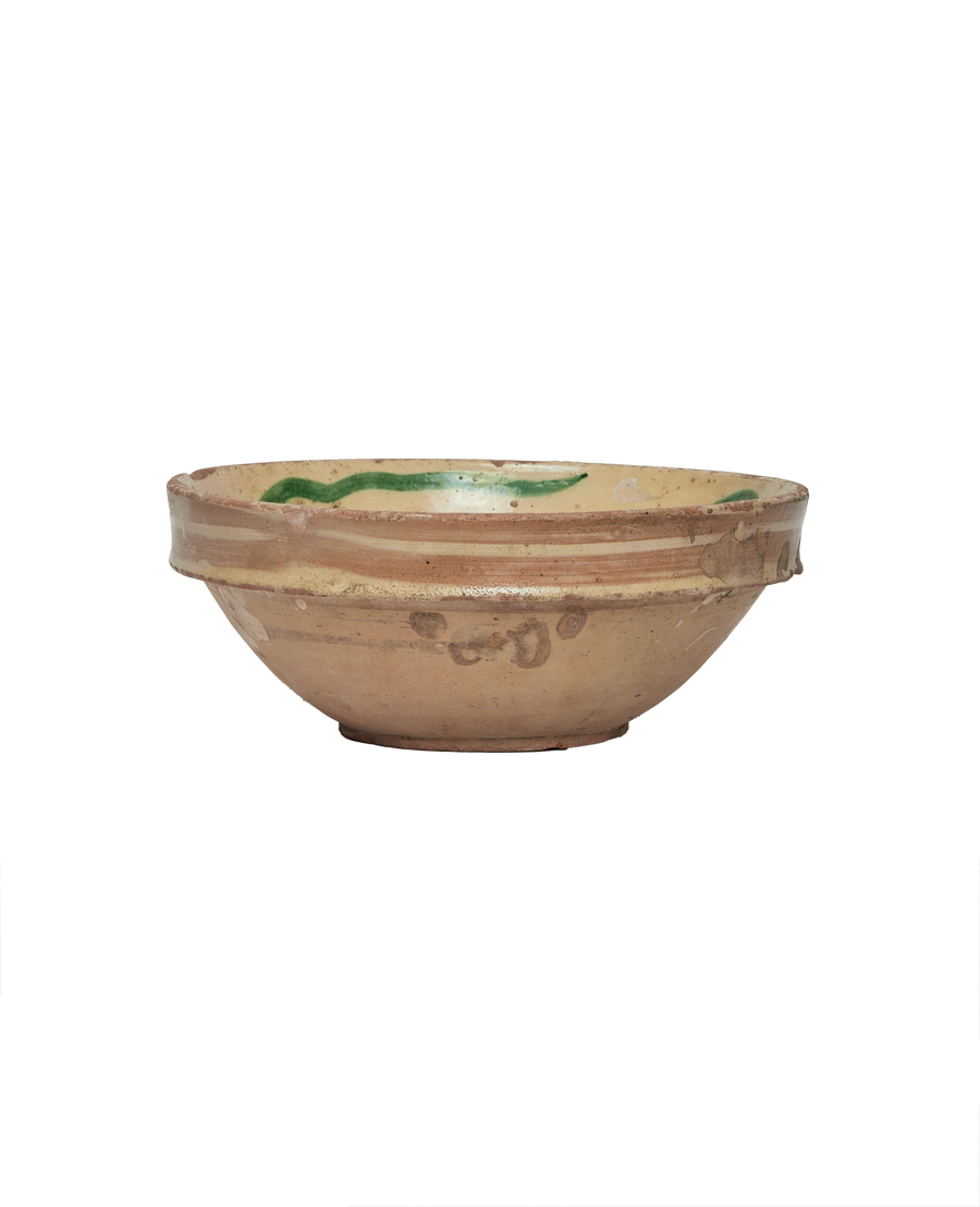 Antique Milano Passata Bowl from Italy made of Ceramic