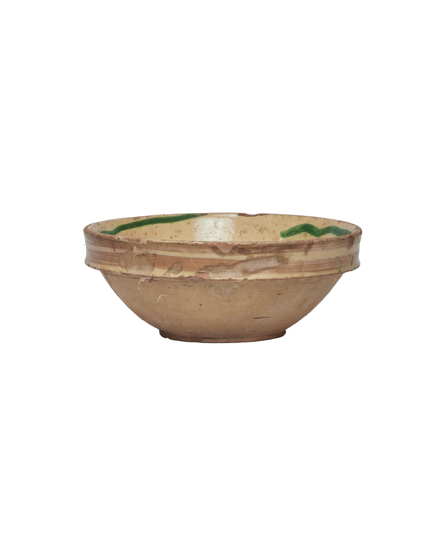 Antique Milano Passata Bowl from Italy made of Ceramic