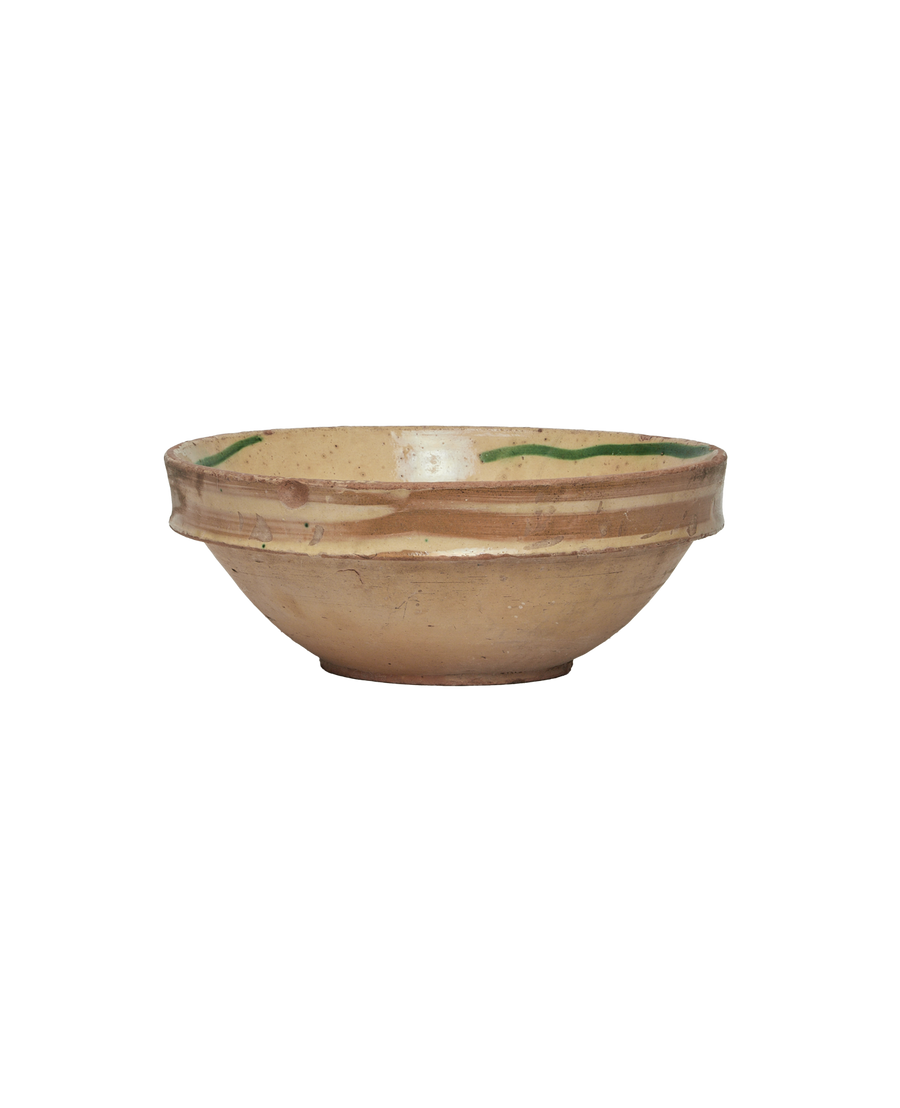 Antique Milano Passata Bowl from Italy made of Ceramic