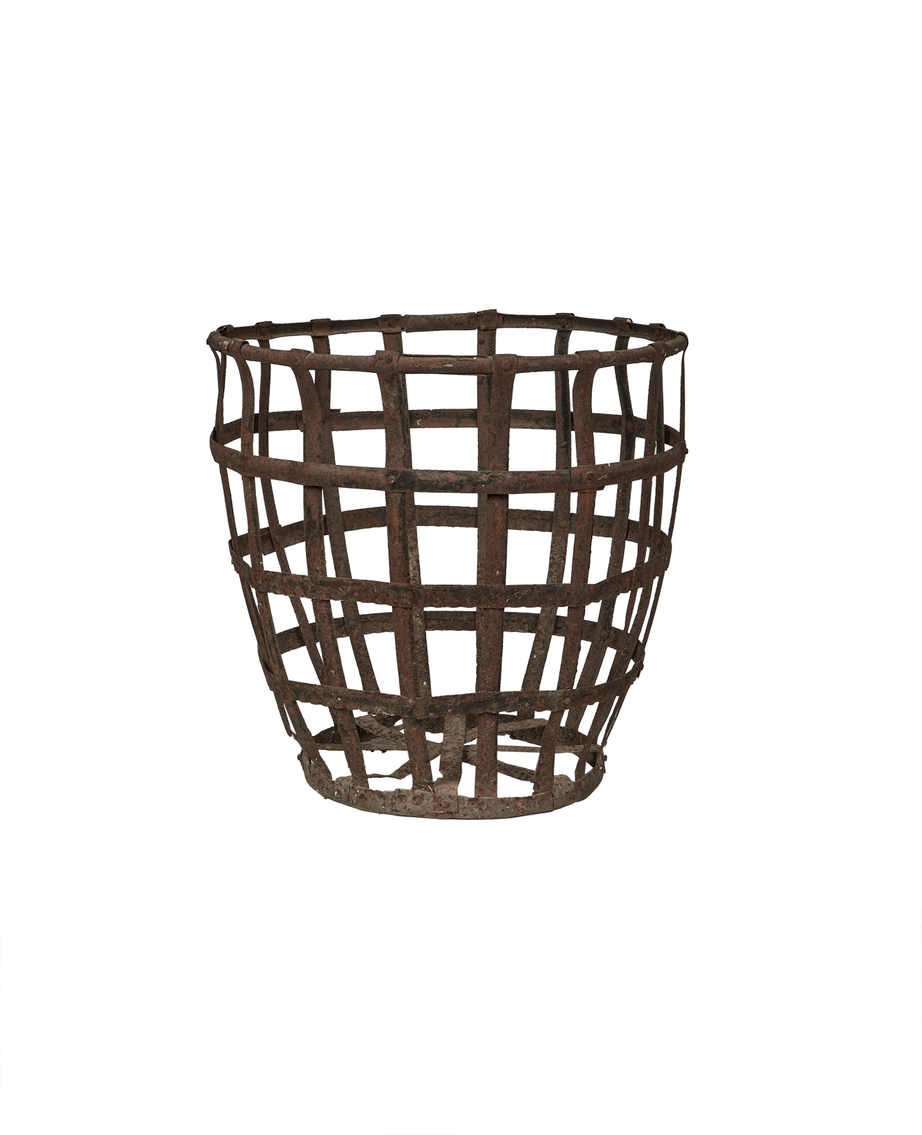 Vintage Wire Farm Basket from Italy made of Metal
