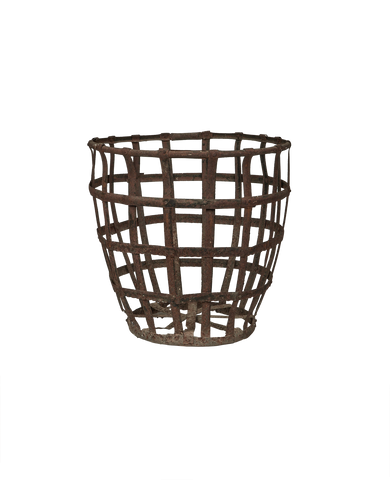 Vintage Wire Farm Basket from Italy made of Metal